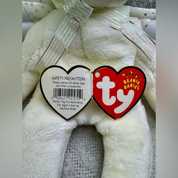 Ty Beanie Babies Herald The Angel Bear - Picture 4 of 14